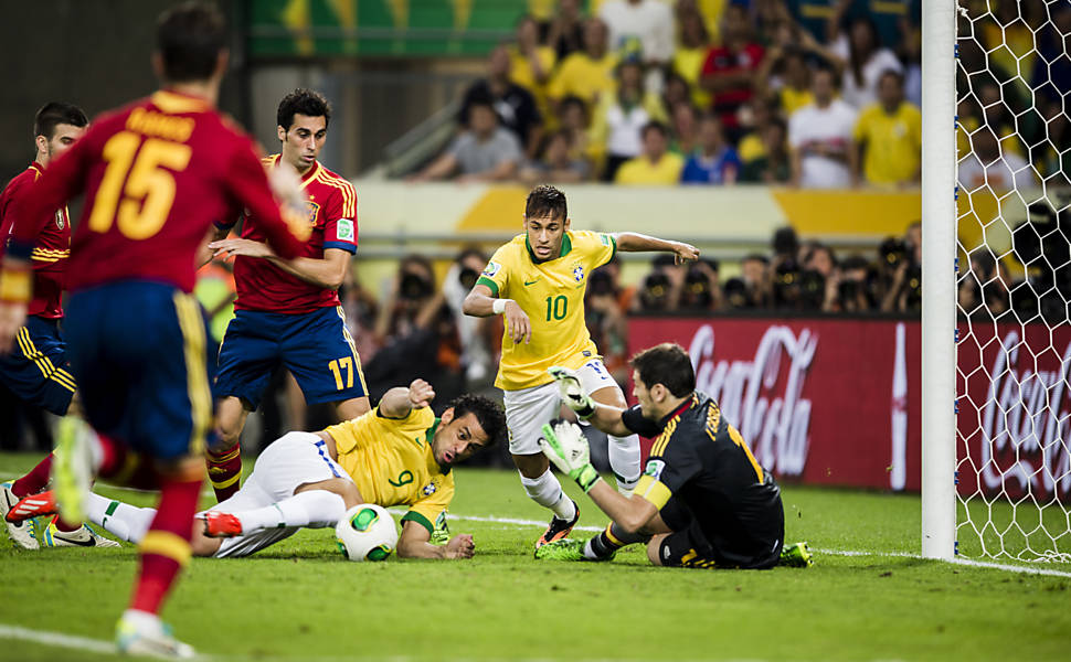 Folhapress - Fotos - Espanha x Holanda - Copa 2014